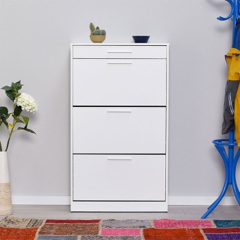 Παπουτσοθήκη Art Maison ΑΣΤΑΚΙΔΑ - White (75x29x128εκ.)