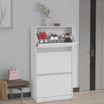 Παπουτσοθήκη Art Maison ΑΣΤΑΚΙΔΑ - White (73x26x119εκ.)