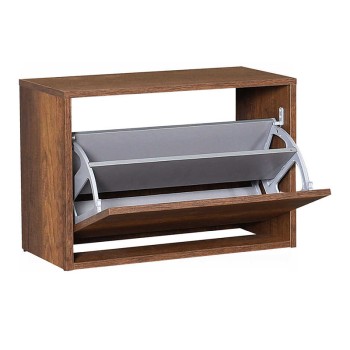 Παπουτσοθήκη Art Maison ΔΙΑΠΟΡΟΣ - Walnut (60x30x42εκ.)