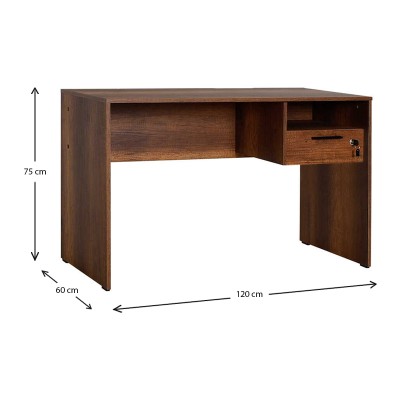 Γραφείο εργασίας Art Maison ΚΑΒΟΣ - Walnut (120x60x75εκ.) Γραφείο εργασίας Art Maison ΚΑΒΟΣ - Walnut (120x60x75εκ.)
