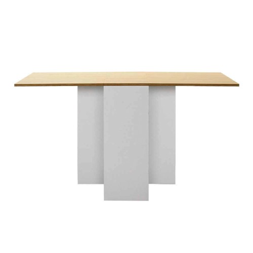Τραπέζι επεκτεινόμενο Art Maison Δρεπάνι - White Oak (28(56+56)x77x75εκ)