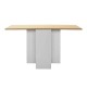 Τραπέζι επεκτεινόμενο Art Maison Δρεπάνι - White Oak (28(56+56)x77x75εκ)