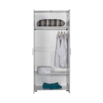 Ντουλάπα δίφυλλη Art Maison Borex - White (80x47x187εκ.)