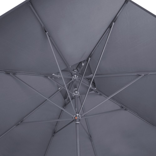 Ομπρέλα επαγγελματική Art Maison Αταλάντη - Charcoal (4x4m.)