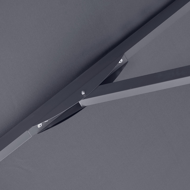 Ομπρέλα επαγγελματική Art Maison Αταλάντη - Charcoal (4x4m.)