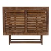 Τραπέζι πτυσσόμενο Art Maison Ζάκυνθος - Walnut (120x75x71εκ.)