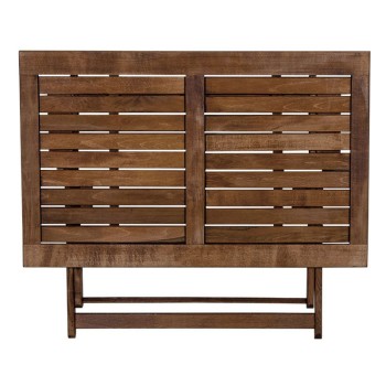 Τραπέζι πτυσσόμενο Art Maison Ζάκυνθος - Walnut (120x75x71εκ.)