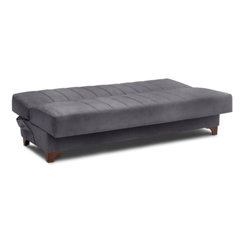 Kαναπές Κρεβάτι Art Maison ΧΙΟΣ - Dark Gray (190x84x90εκ.)