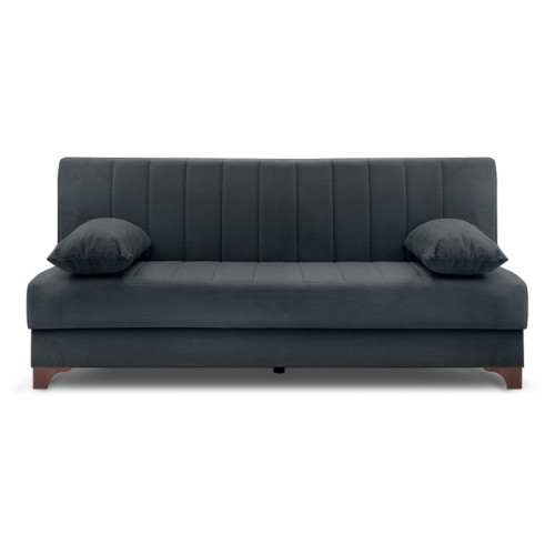 Kαναπές Κρεβάτι Art Maison ΧΙΟΣ - Black (190x84x90εκ.)