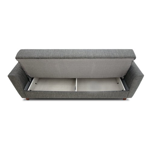 Kαναπές Κρεβάτι Art Maison ΣΑΜΟΣ - Gray (216x85x91εκ.)