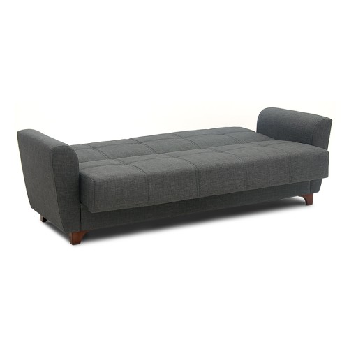 Kαναπές Κρεβάτι Art Maison ΣΑΜΟΣ - Dark Gray (216x85x91εκ.)