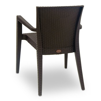 Πολυθρόνα κήπου Art Maison Καμινάκι - Brown (57x60x85εκ.)