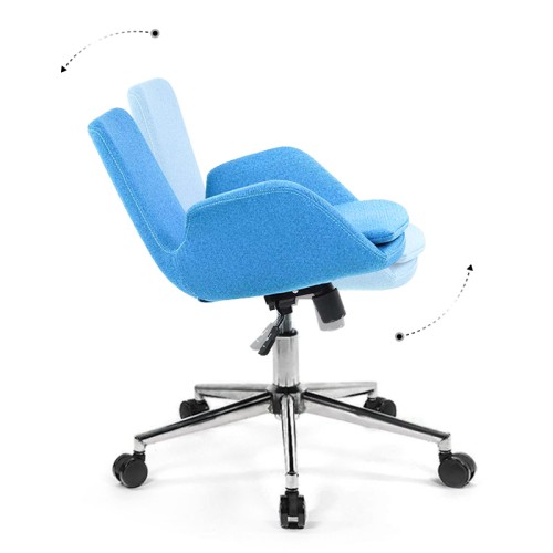 Καρέκλα εργασίας Art Maison ΚΡΟΚΟΣ - Blue