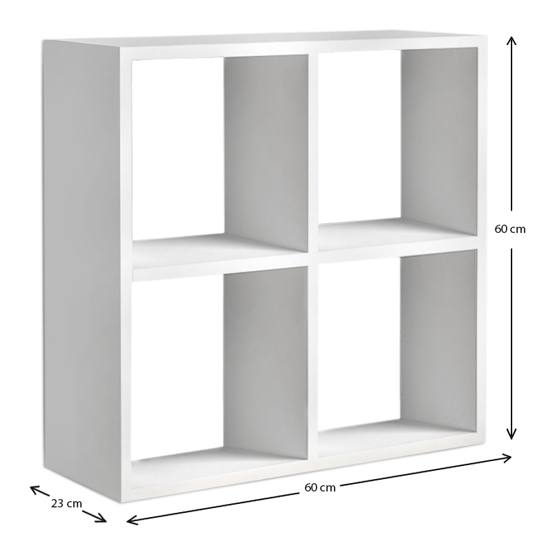ΒΙΒΛΙΟΘΗΚΗ ART MAISON SEVASTOPOL - WHITE (60x23x60εκ.) ΒΙΒΛΙΟΘΗΚΗ ART MAISON SEVASTOPOL - WHITE (60x23x60εκ.)