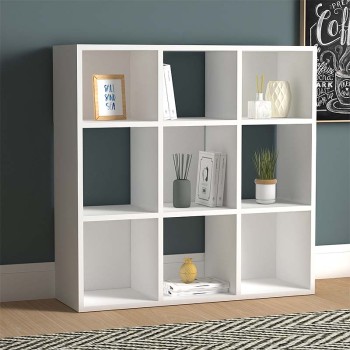Βιβλιοθήκη Art Maison Ρόδος - White (90x30x90εκ.) 