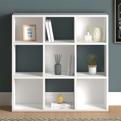Βιβλιοθήκη Art Maison Ρόδος - White (90x30x90εκ.)