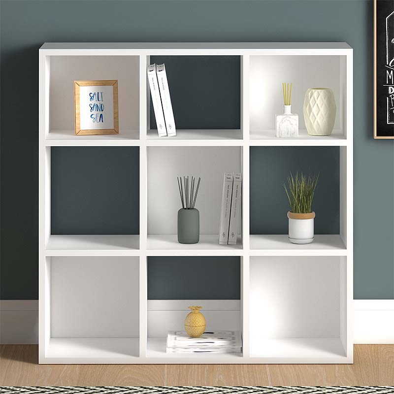Βιβλιοθήκη Art Maison Ρόδος - White (90x30x90εκ.)