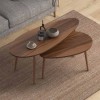 Βοηθητικά τραπεζάκια Art Maison Παξοί - Walnut 116x46x46εκ.