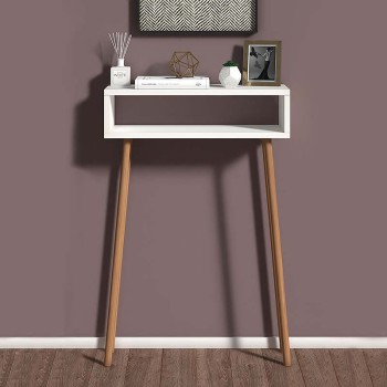 Κονσόλα Art Maison ΟΦΙΔΟΥΣΑ - White (60x22x87εκ.)