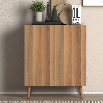 Παπουτσοθήκη Art Maison ΣΠΕΤΣΕΣ - Walnut (70x35x85εκ.)