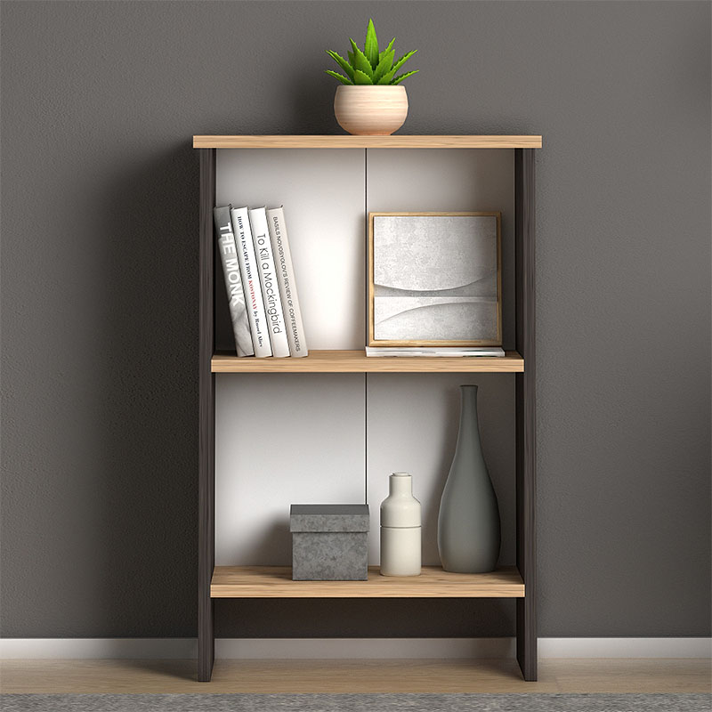 Βιβλιοθήκη Art Maison Σαντορίνη - Gray (52x25x80εκ.) Βιβλιοθήκη Art Maison Σαντορίνη - Gray (52x25x80εκ.)