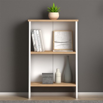 Βιβλιοθήκη Art Maison Σαντορίνη - White (52x25x80εκ.)