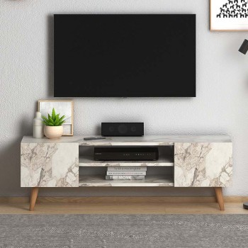 Έπιπλο τηλεόρασης Art Maison Φολέγανδρος - Beige (120x30x40εκ.)