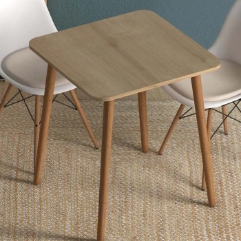 Τραπέζι Art Maison ΚΑΜΠΟΣ - Oak (70x70x72εκ.)