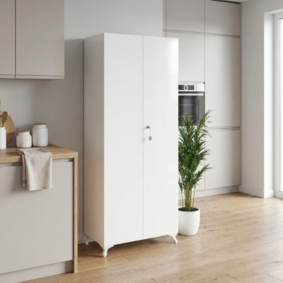 Ντουλάπα - Παπουτσοθήκη Art Maison Nightcrab χρώμα λευκό 70x32x188εκ.