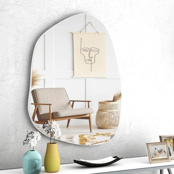 Καθρέφτης τοίχου Art Maison Ψίνθος - White (50x70x2,2εκ.)