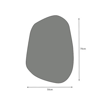 Καθρέφτης τοίχου Art Maison Ψίνθος - White (50x70x2,2εκ.)