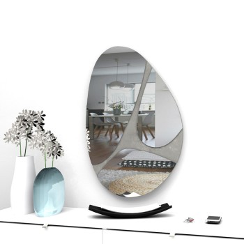 Καθρέφτης τοίχου Art Maison Διμυλιά - White (73x49x2,2εκ.)