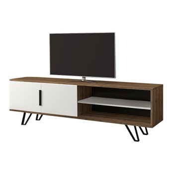 Έπιπλο τηλεόρασης Art Maison Αστυπάλαια - Walnut (160x35x49εκ.)