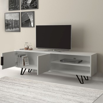 Έπιπλο τηλεόρασης Art Maison Αστυπάλαια - White (160x35x49εκ.)