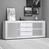 Μπουφές μελαμίνης Art Maison ΒΕΝΑΡΔΑΡΟΣ - White (210x45x86εκ.)