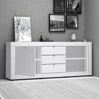 Μπουφές μελαμίνης Art Maison ΒΕΝΑΡΔΑΡΟΣ - White (210x45x86εκ.)