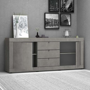 Μπουφές Art Maison ΑΡΝΑΔΟΣ - Charcoal (210x45x86εκ.)