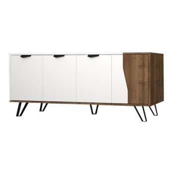 Μπουφές Art Maison Μοσχονάς - White Walnut (160x45x78εκ.)