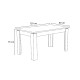 Τραπέζι Art Maison Τυμπάκι - Gray (120x80x76εκ.)