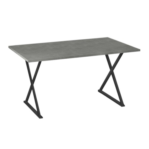 Τραπέζι Art Maison Τυμπάκι - Charcoal Gray (140x80x76εκ.)