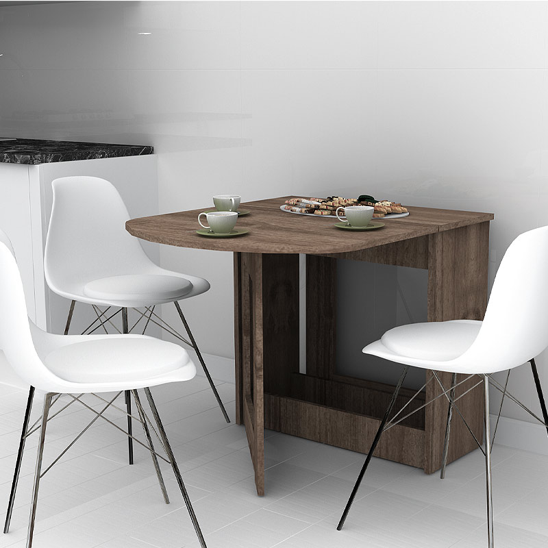 Τραπέζι Art Maison ΑΓΚΙΣΤΡΙ - Walnut (34-63+63x80x76εκ.)