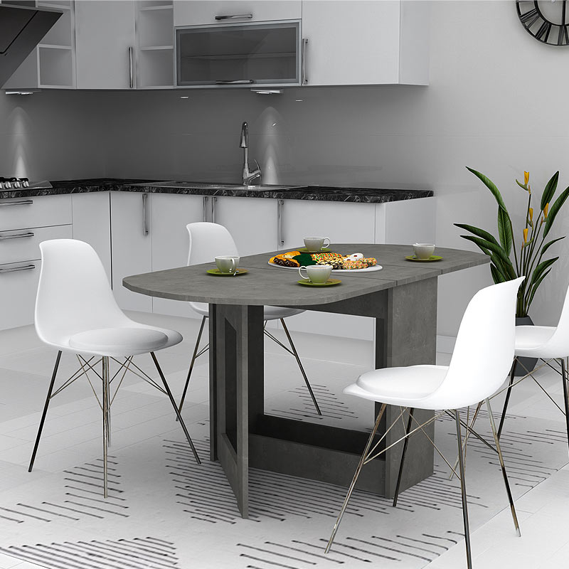 Τραπέζι Art Maison ΑΓΚΙΣΤΡΙ - Charcoal (34-63+63x80x76εκ.)