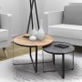 Σετ Τραπεζάκια σαλονιού Art Maison ΑΡΜΑΘΙΑ - Gray Sonoma (70x69x46εκ)