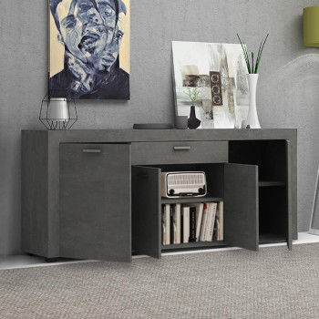 Μπουφές Art Maison ΑΓΑΠΗ -  Gray (177x40x76εκ.)