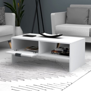 Τραπεζάκι σαλονιού Art Maison Braedstrup - White (100x50x42εκ.)