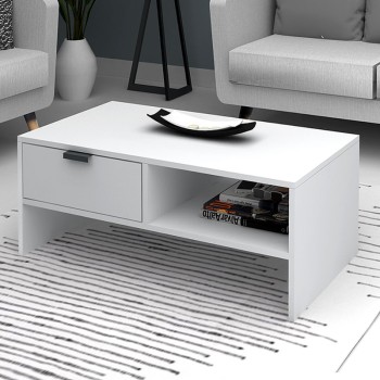 Τραπεζάκι σαλονιού Art Maison Braedstrup - White (100x50x42εκ.)