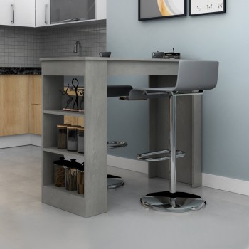 ΤΡΑΠΕΖΙ ΜΠΑΡ ART MAISON COTATI - GREY (120x50x100εκ.)