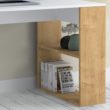 ΓΡΑΦΕΙΟ ART MAISON CORNING - NATURAL WHITE (120x60x75εκ.)