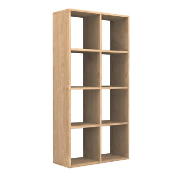 ΒΙΒΛΙΟΘΗΚΗ ART MAISON MADERA - NATURAL (69,8x29x142εκ.)