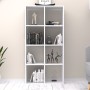 ΒΙΒΛΙΟΘΗΚΗ ART MAISON MADERA - WHITE (69,8x29x142εκ.)